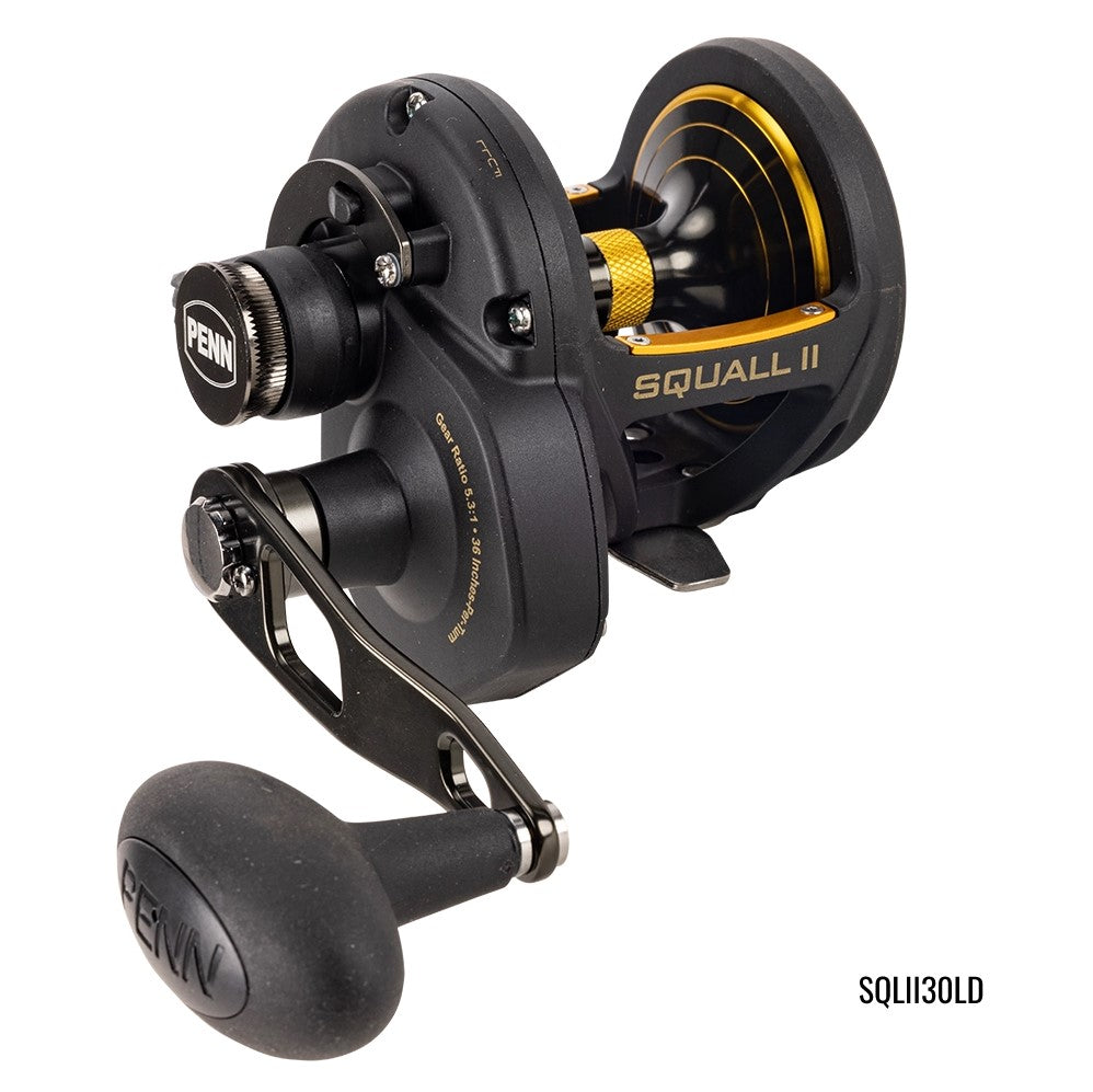 Penn Squall II Lever Drag Overhead Reels