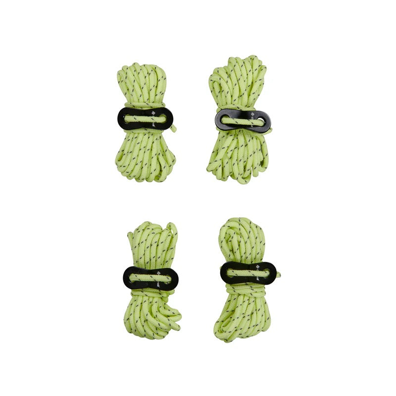 OZTRAIL GLOW IN THE DARK GUY ROPE 4 PACK