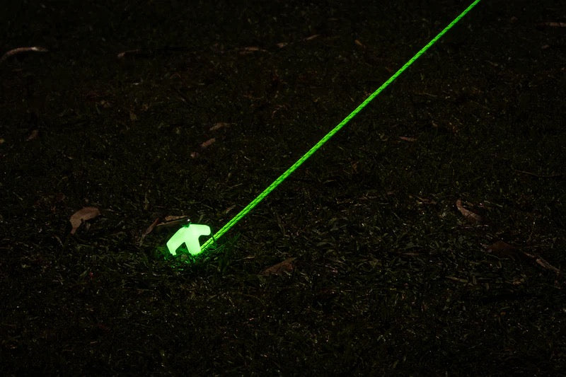 OZTRAIL GLOW IN THE DARK GUY ROPE 4 PACK