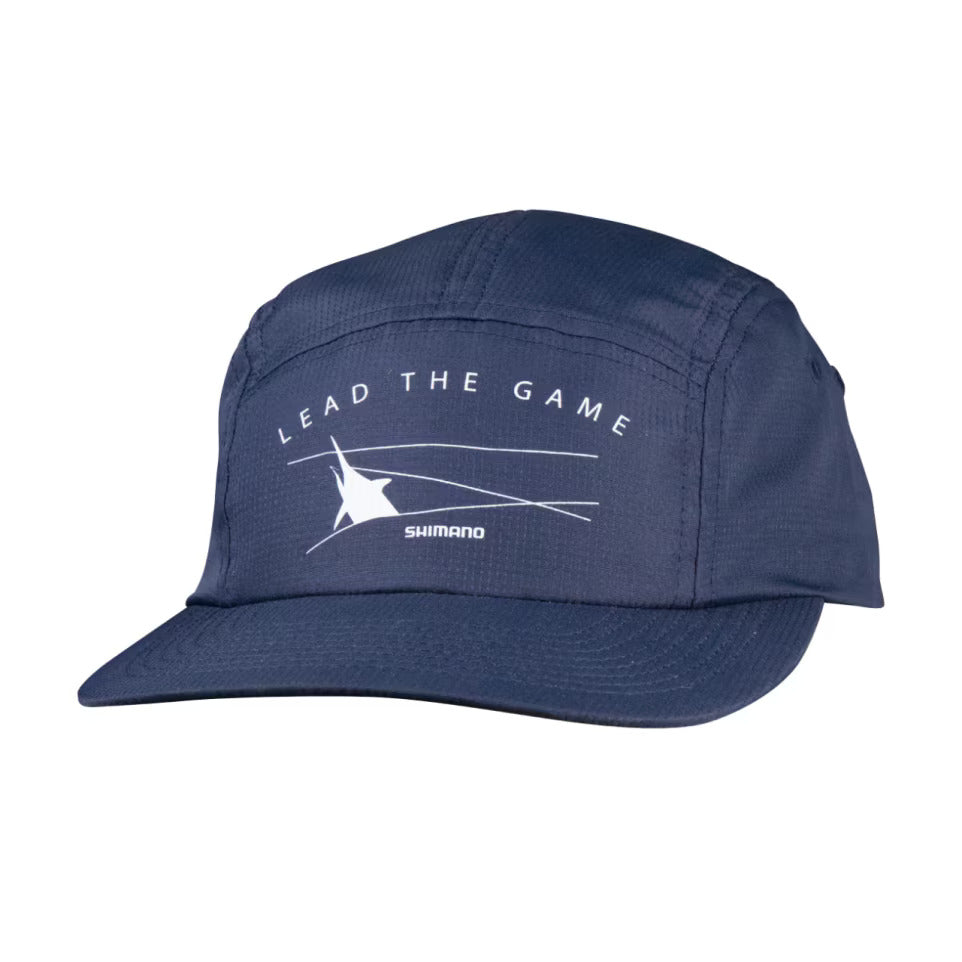 SHIMANO CAP LEAD THE GAME BLACK 5 PANEL