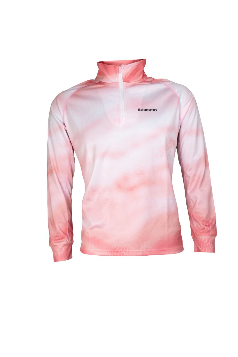 Shimano 24 Ladies Sublimated Fishing Shirts Pink Wave Clearance