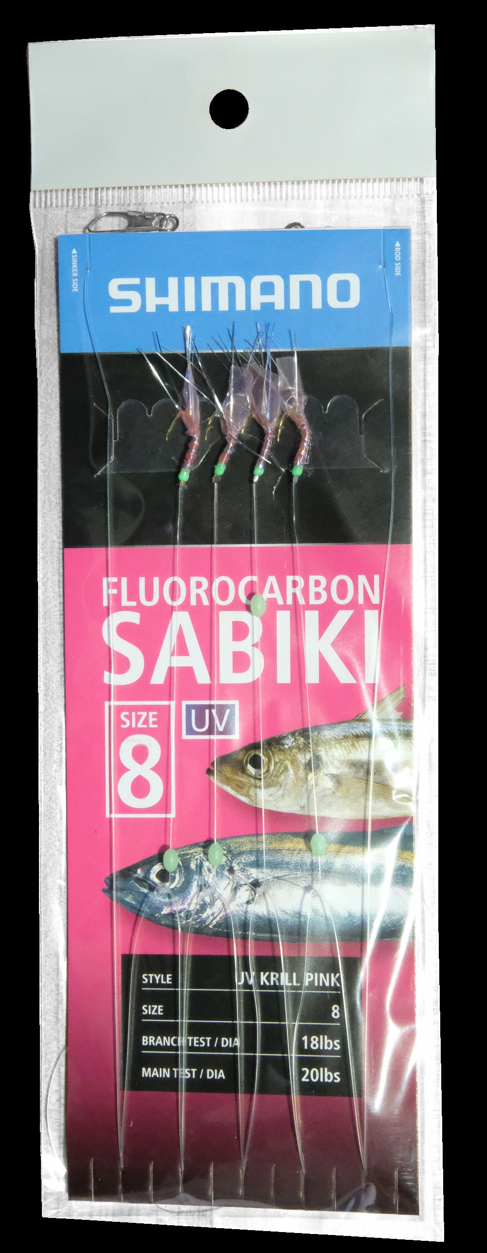 Shimano PRF UV Krill Pink Sabiki Rigs
