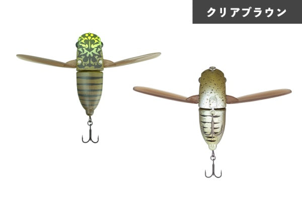 Jackall Floating Suisen Cicada 5g 43mm Surface Lures