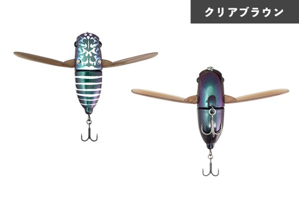 Jackall Floating Suisen Cicada 5g 43mm Surface Lures