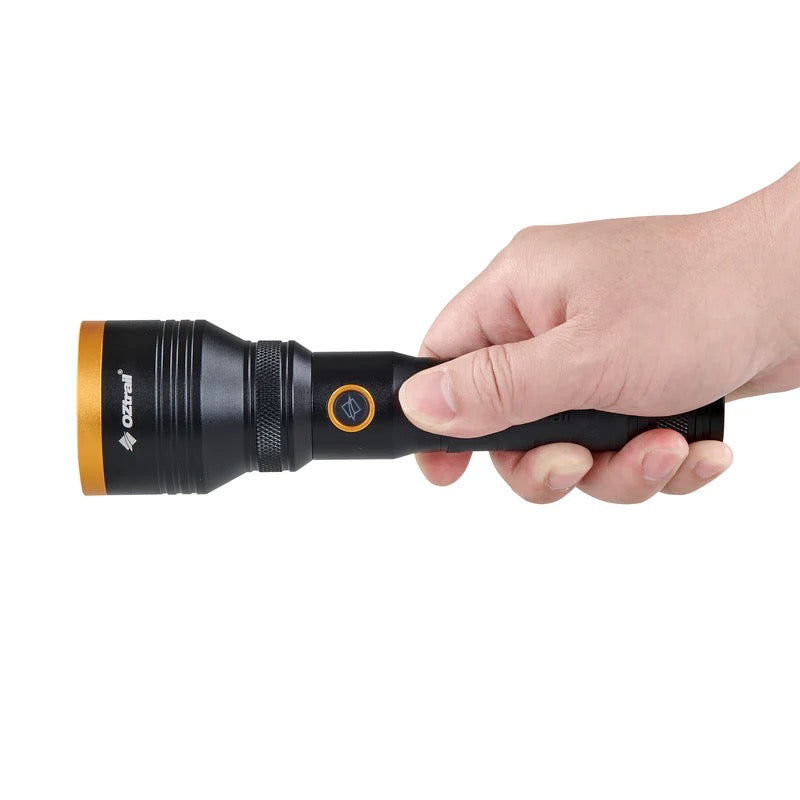 OZTRAIL LUMOS LONGBEAM 1000M FLASHLIGHT