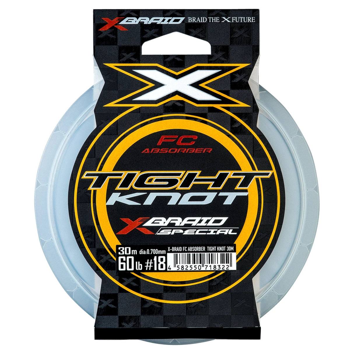 X Braid FC Absorber Tight Knot Fluorocarbon Leader 30m Rolls