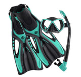 Ocean Pro Ceduna Mask Snorkel & Fin Adult Sets