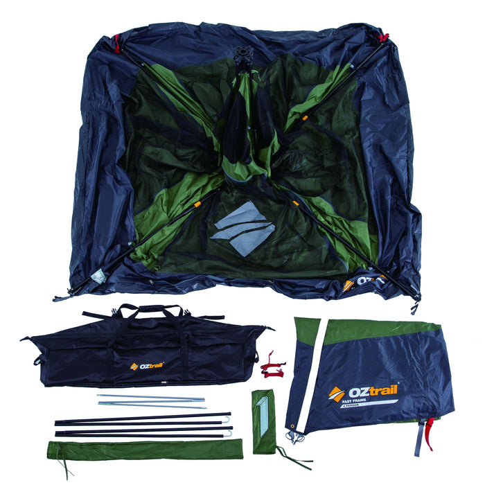 Oztrail Fast Frame 4 Person Tent With Free Gift