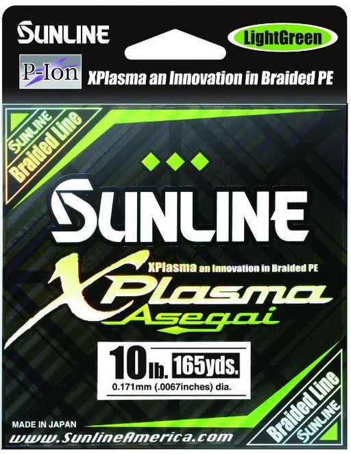 Sunline X Plasma Asegai Braid 150m Spools