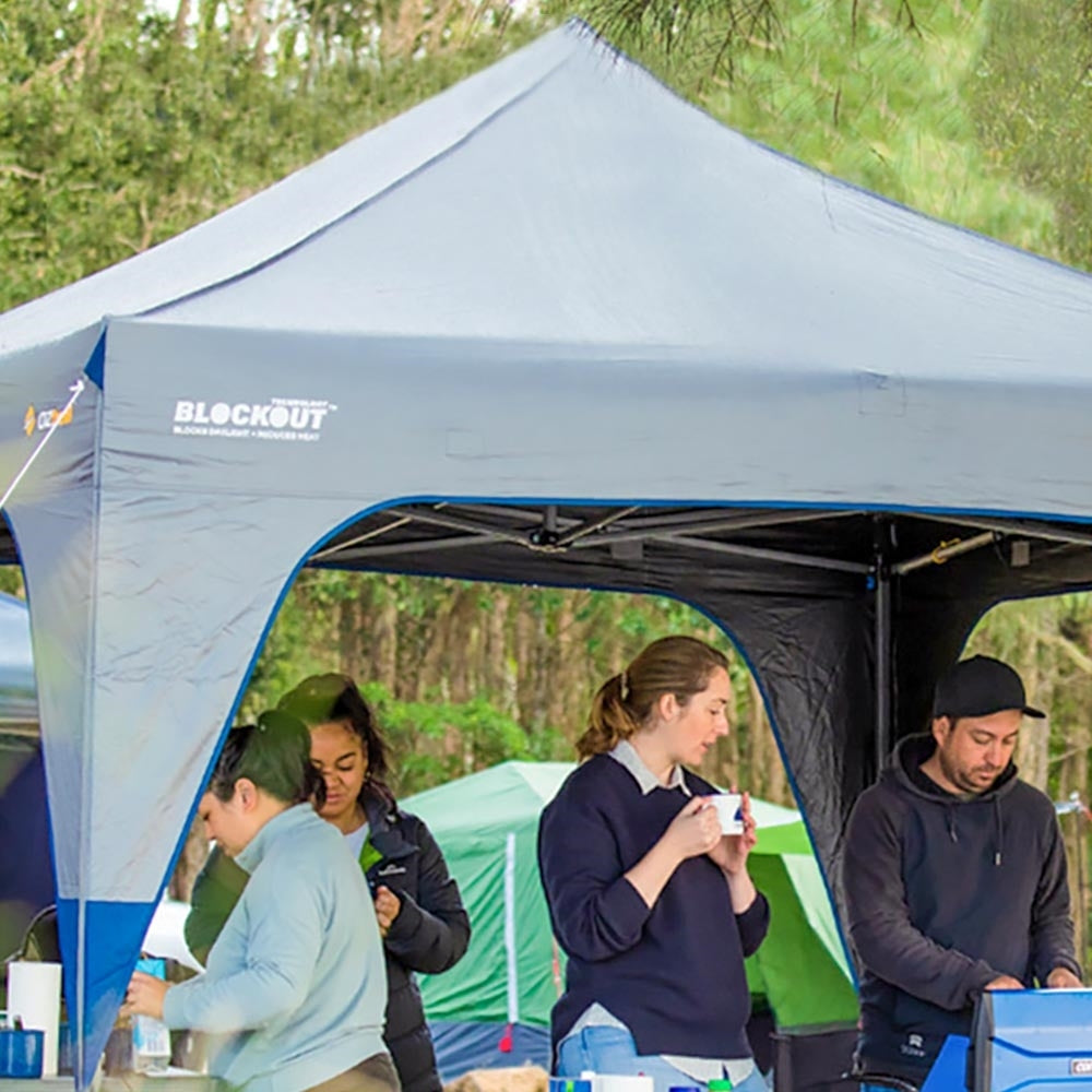 Oztrail 3.0 Blockout Deluxe Gazebo
