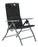 Coleman Flat Fold 5 Position Padded Chair with Glassp Black