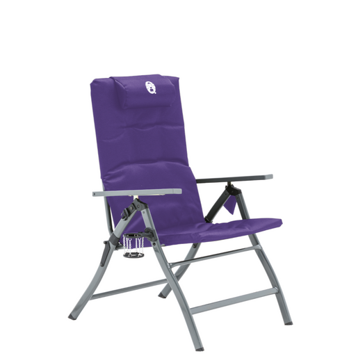 Coleman Aluminium Flat Fold 5 Position Chair Aurora