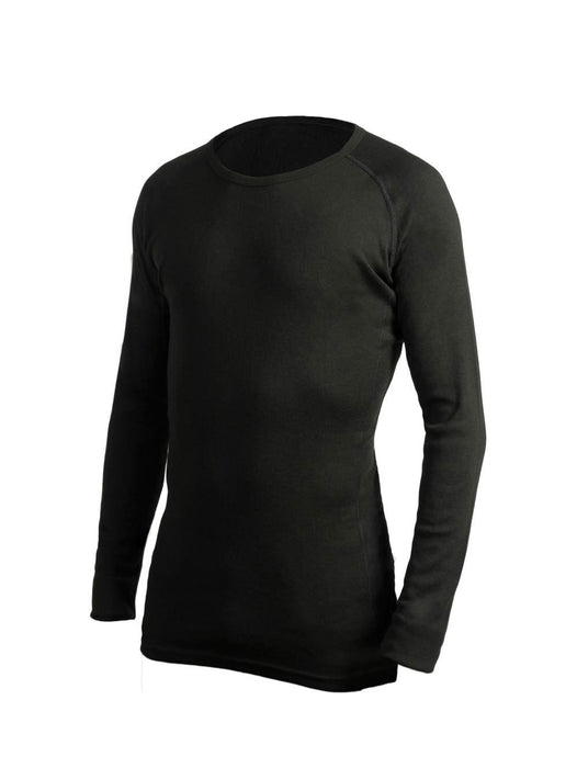 360 Degrees Polypro Long Sleeve Top Thermals Black