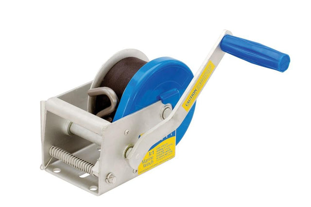 Atlantic Trailer Winch 3:1 With Strap 211910