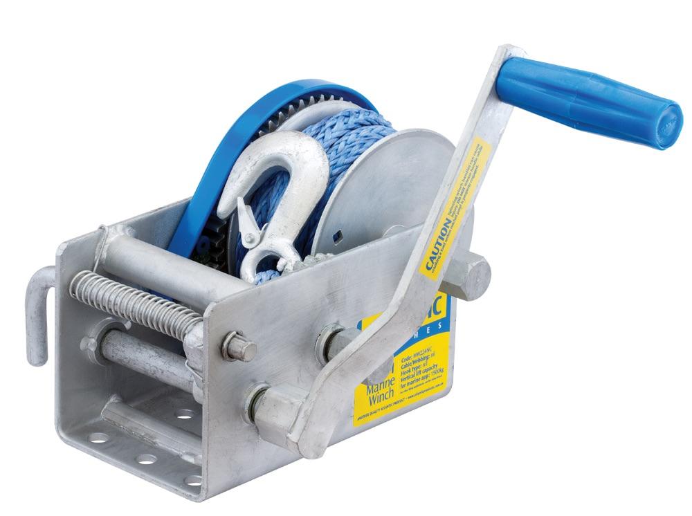 Atlantic Winch 15/5/1:1 With 7mm Rope 211933