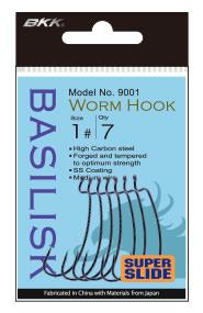 BKK Basilisk SS 9001 Worm Hooks