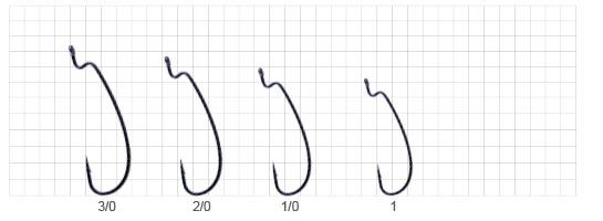 BKK Basilisk SS 9001 Worm Hooks