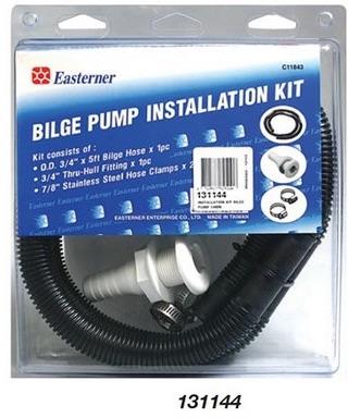 BLA 19mm Bildge Pump Installation Kit 131144