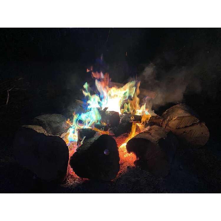 Oztrail Flame Colour Change 25g Sachet