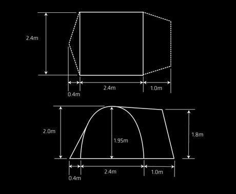 Blackwolf Classic Dome 4 Person Tent