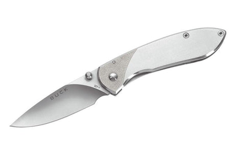 Buck Nobile Brushed Stainless 327SSS Knife