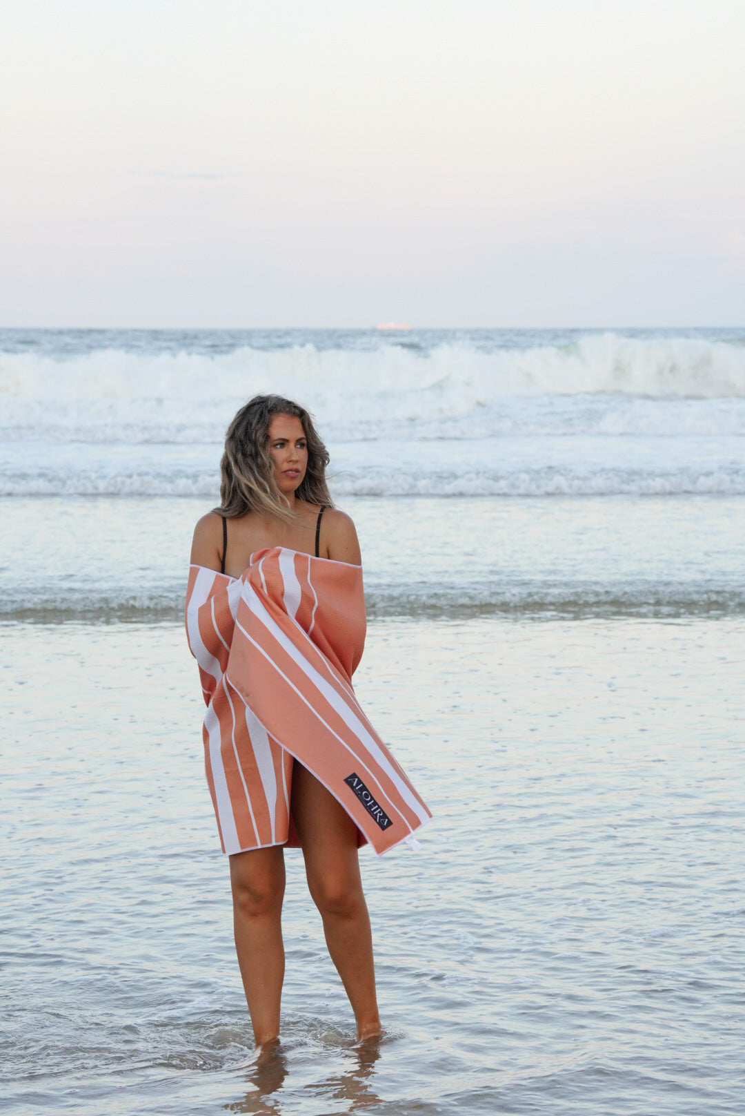 Sand Free Beach Towels Desert Palm Rust