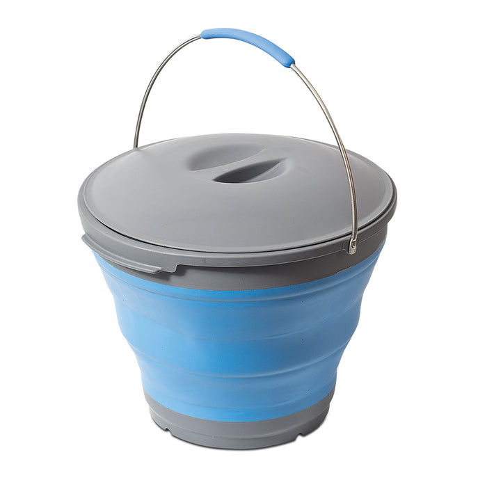 Pop Up Bucket With Lid 10L