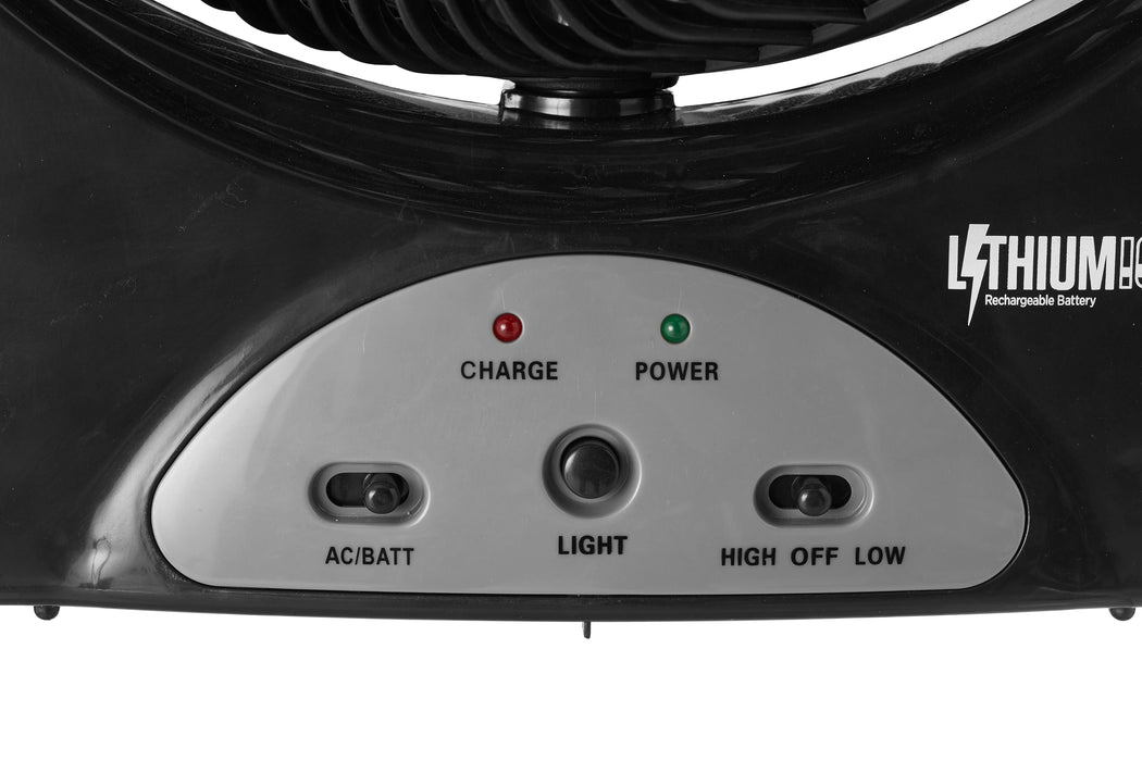 Coleman Rechargeable Lithium Ion Fan 12in