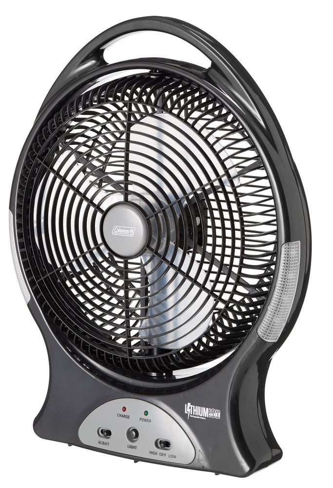 Coleman Rechargeable Lithium Ion Fan 12in