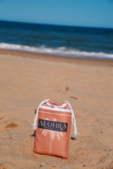 Sand Free Beach Towels Desert Palm Rust