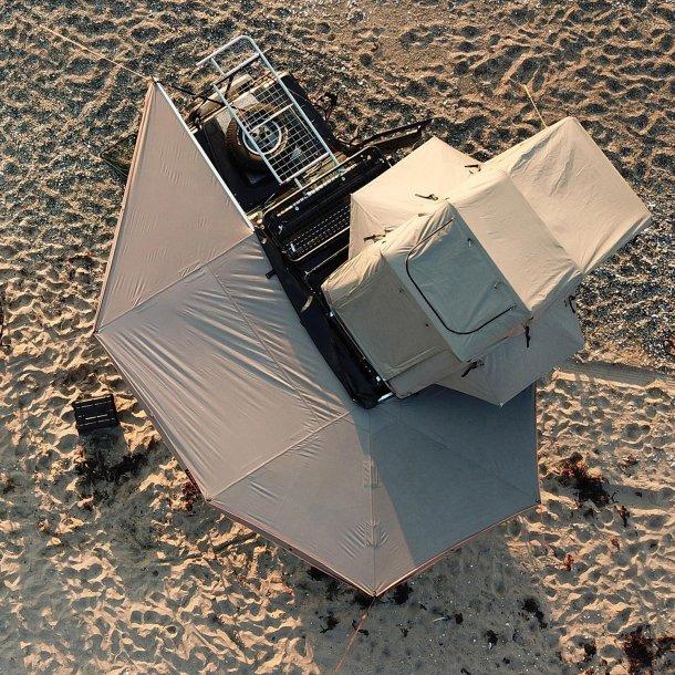 Darche Eclipse 270 Degree Awning GEN II Passenger Side