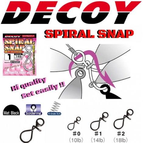 Decoy Spiral Snaps 6 Pack