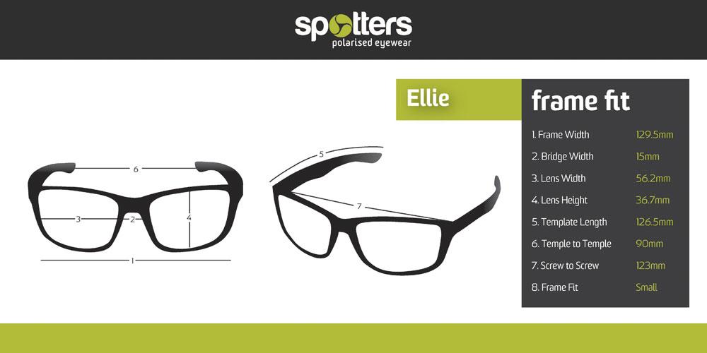 Spotters Ellie Gloss Frame Womens Sunglasses
