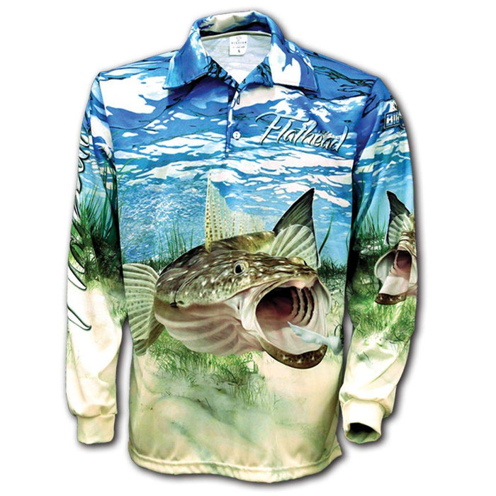 Bigfish Flathead Adult Fishing Shirts