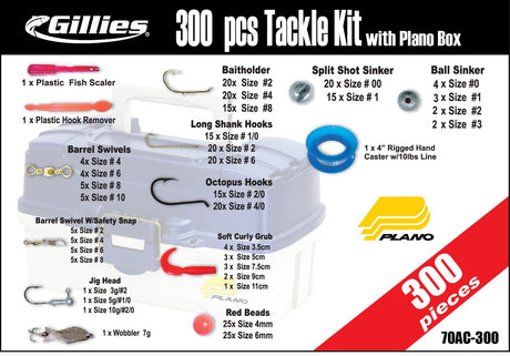 Plano 6102 Monster 300pce Tackle Kit