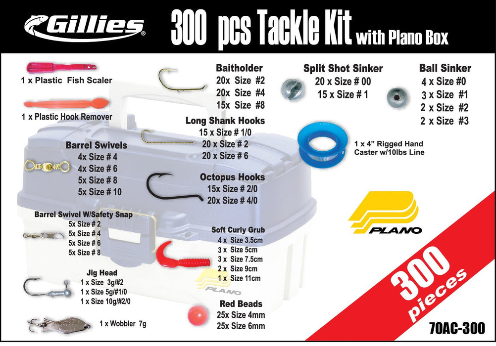 Plano 6102 Monster 300pce Tackle Kit
