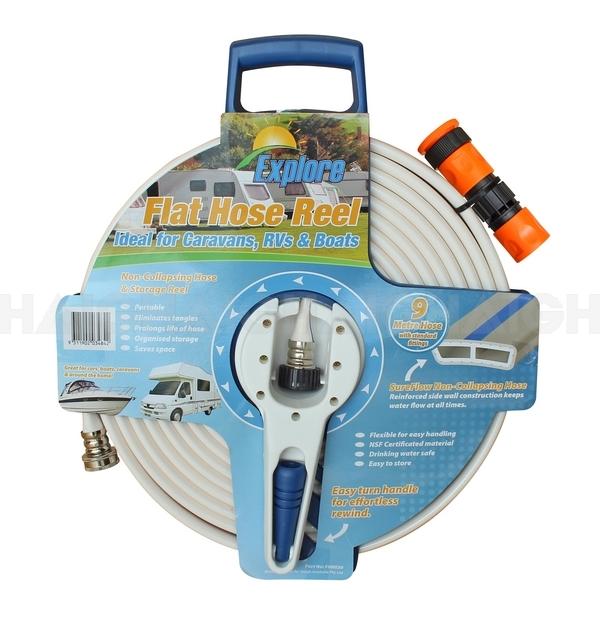 Haigh 30ft Flat Drinking Hose With Reel