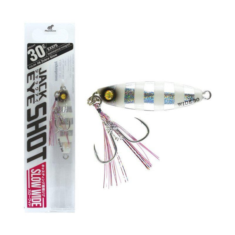 CB ONE Hayabusa メタルジグ 6点セット Hayabusa Jack Eye Shot Slow Wide Micro Jig Lures – Freddys Fishing