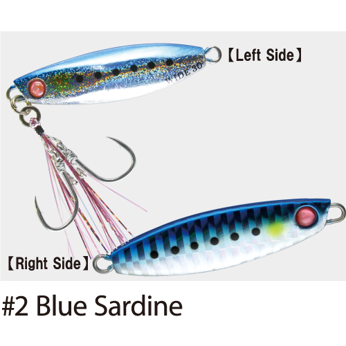 Hayabusa Jack Eye Shot Slow Wide Micro Jig Lures