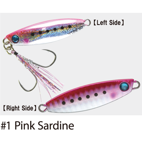 Hayabusa Jack Eye Shot Slow Wide Micro Jig Lures