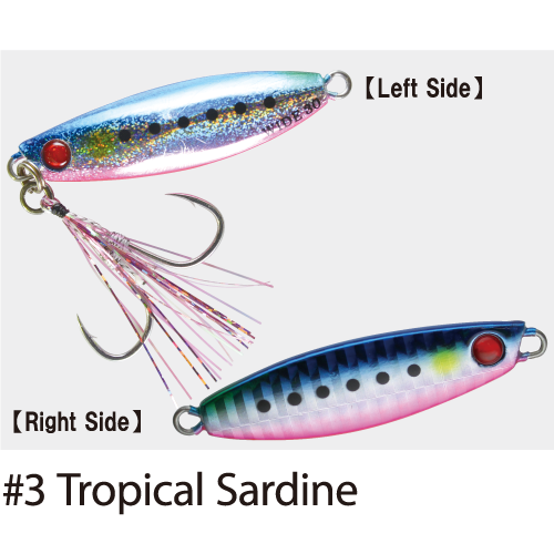 Hayabusa Jack Eye Shot Slow Wide Micro Jig Lures