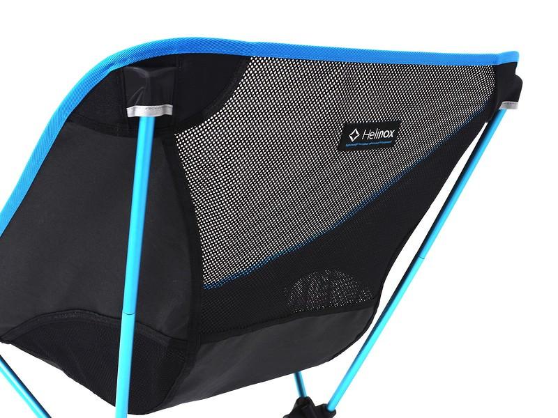Helinox Chair One Large Black With Blue Frame