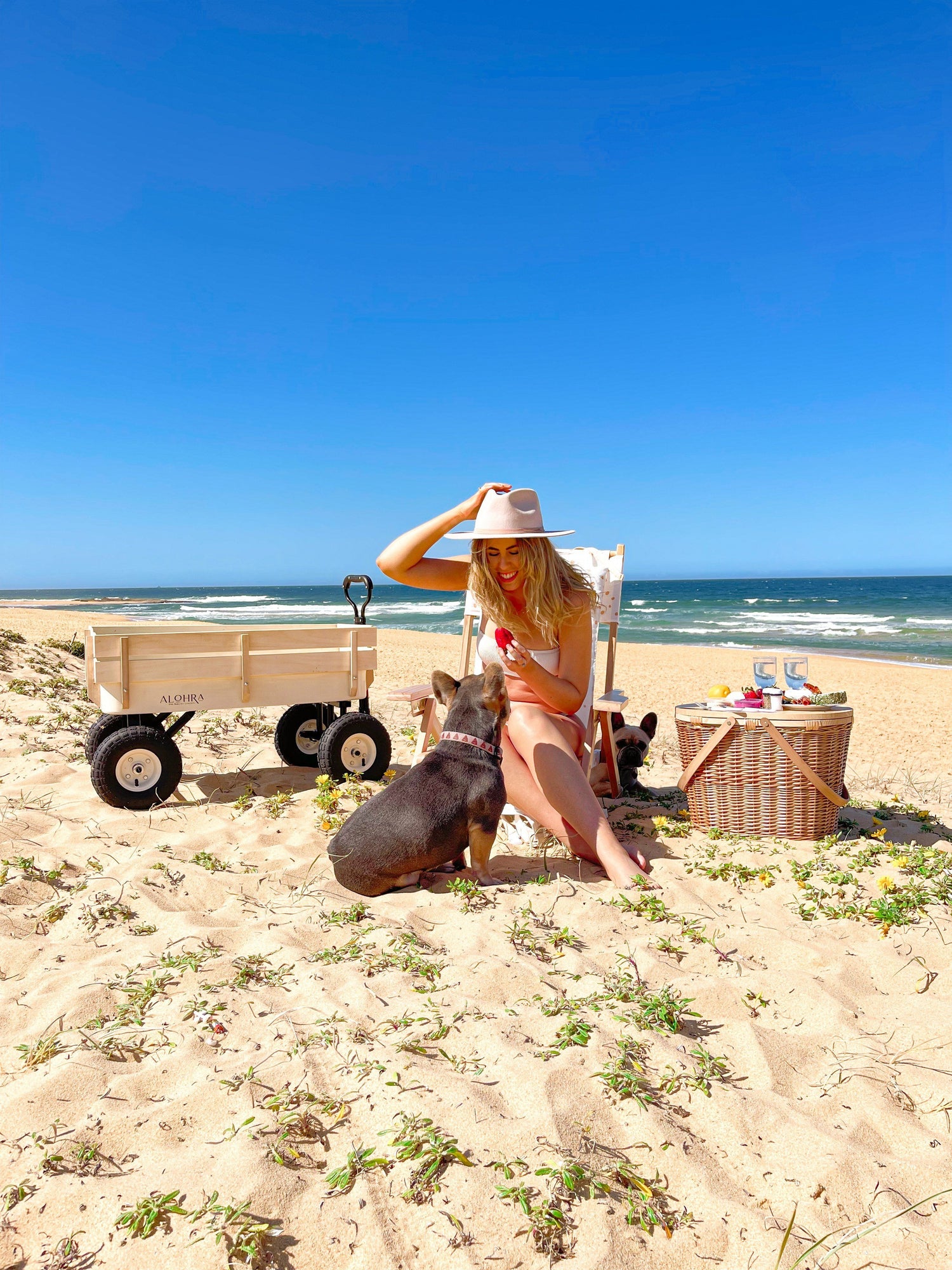 Alohra Timber Beach Carts