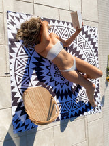 Alohra Sand Free Beach Towels Slim Shady