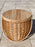 Alohra Hand Made Round Picnic Basket With Bonus 15pce Utensil Kit