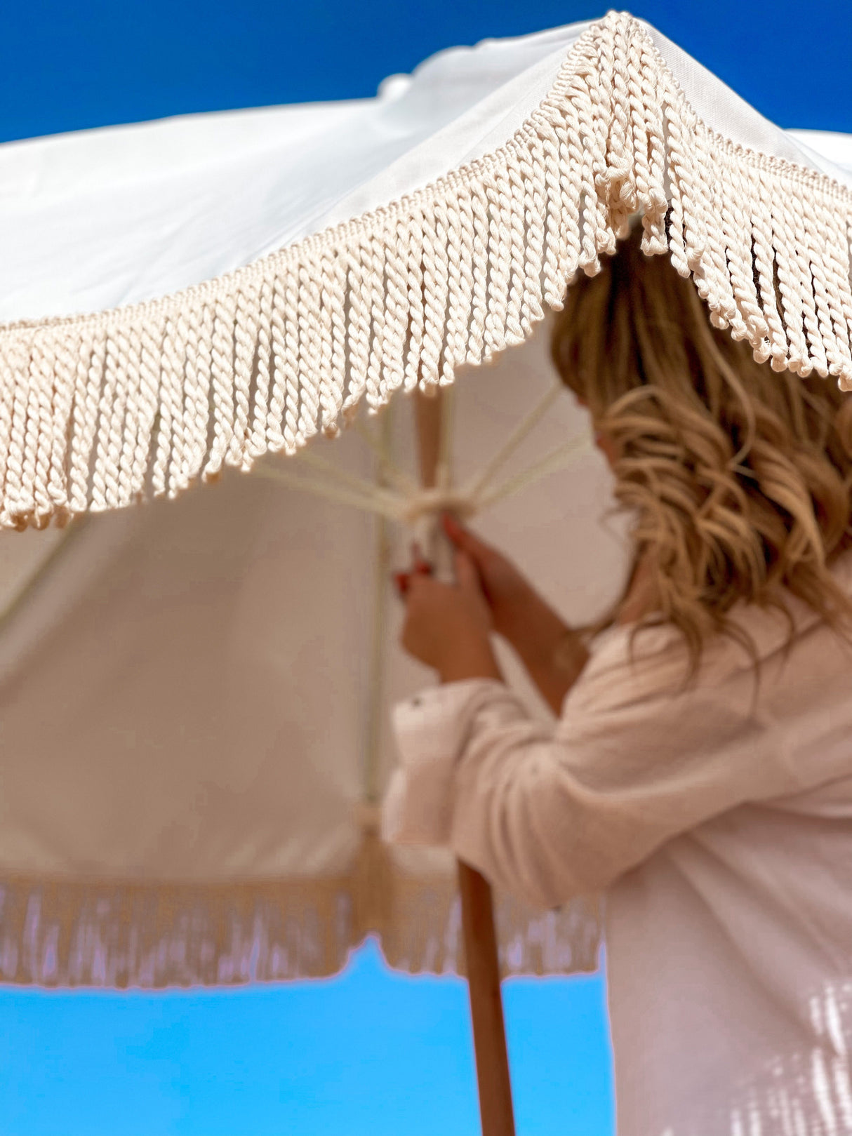 Alohra Deluxe Beach Umbrella Summer Bliss