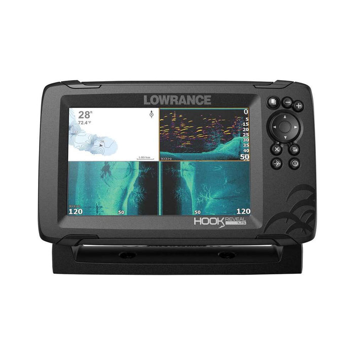 Lowrance Hook Reveal 7 Tripleshot Combo With Aus/NZ Charts