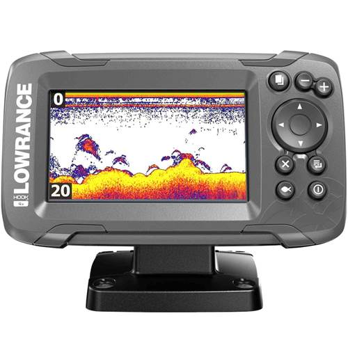 Lowrance Hook2 4X GPS Fish Finder With Transducer