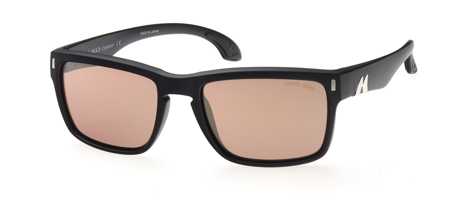 Mako 9583 GT Matte Black Frame Glasses