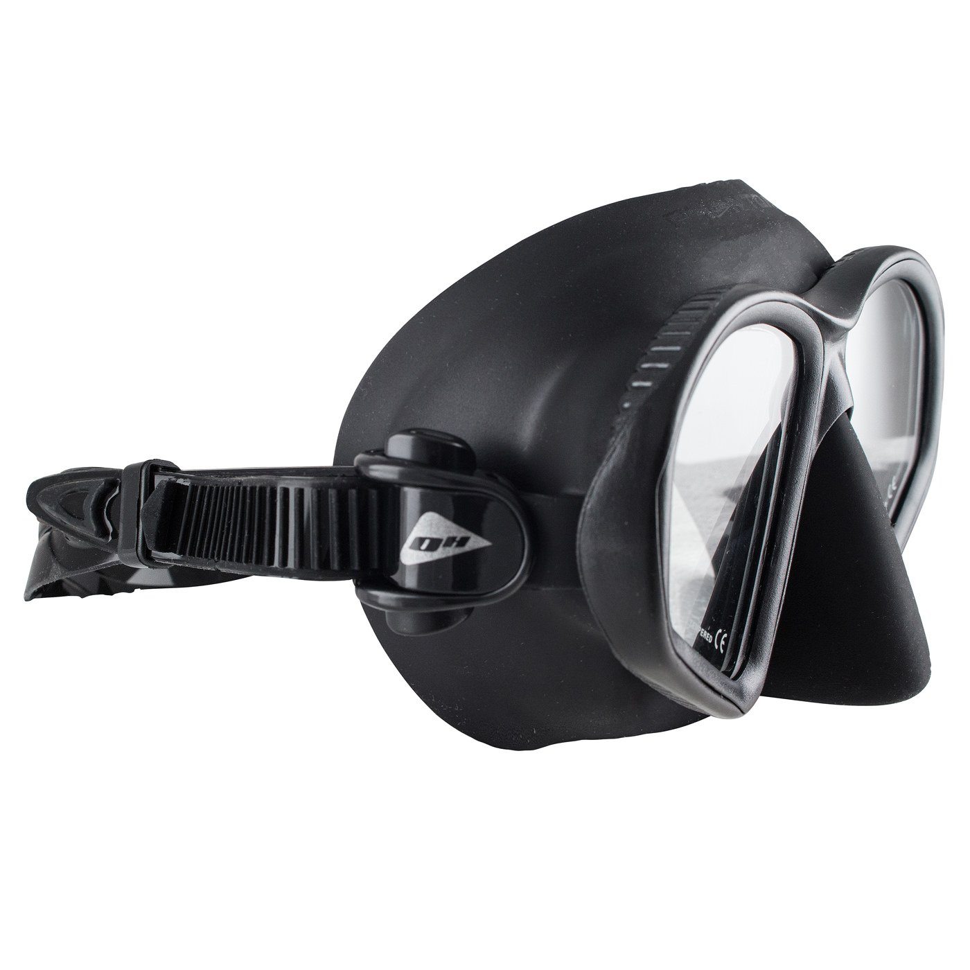 Ocean Hunter Phantom Black Mask & Snorkel Set